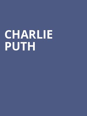 Charlie Puth, MGM Grand Theater, Ledyard