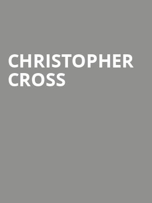 Christopher Cross, Premier Theater, Ledyard